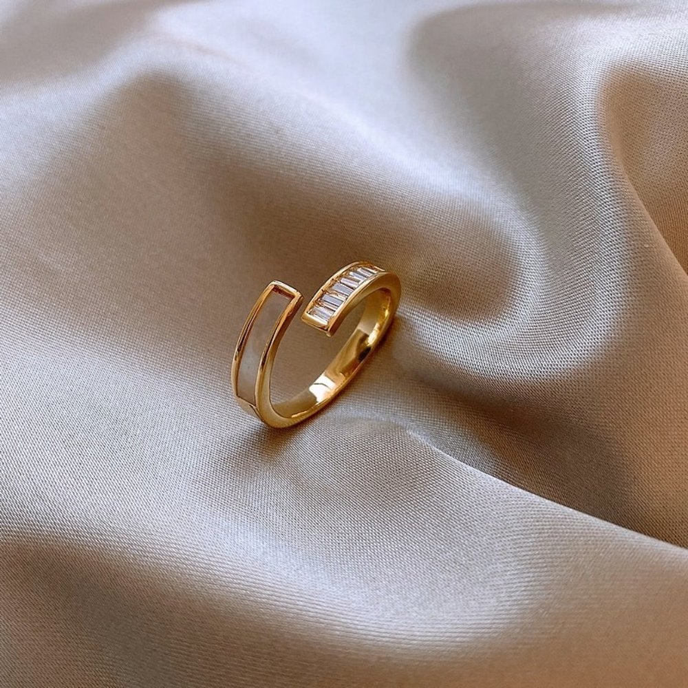 Classic Adjustable Rings Korean Fashion Jewelry - Picture 2 of 8